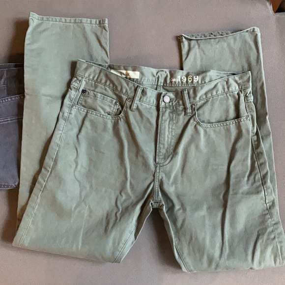 Gap Cord Pants and Green Denim Pants - Picture 4 of 6